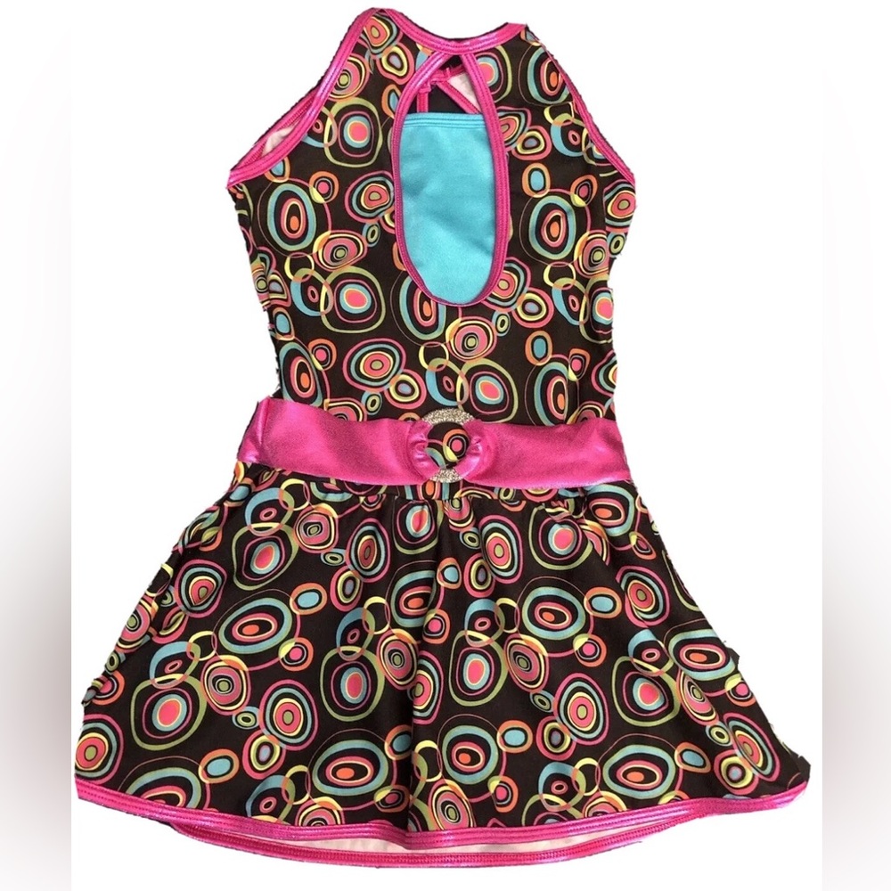 Curtain Call Dance Costume Dress Child Large Built-In Shorts
